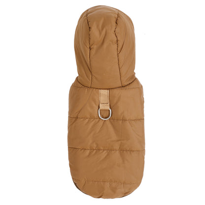 Winter Pet Vest with Hat Set
