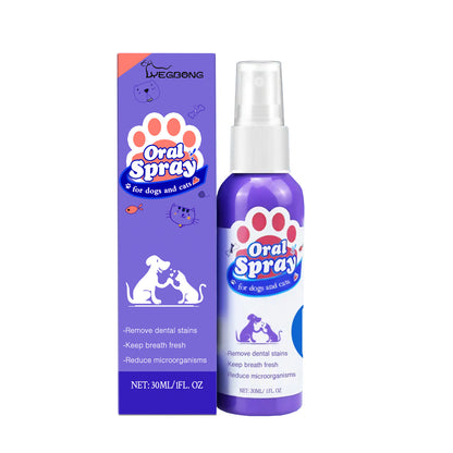 Yegbong cat and dog teeth cleaning spray