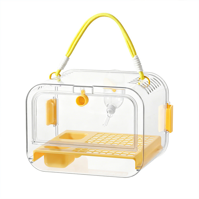 Portable Transparent Bird Cage