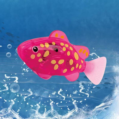 Interactive LED Swimming Fish Toy