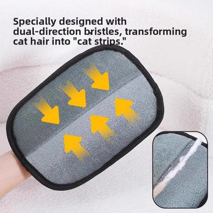 Pet Hair Removal Gloves with Static Control