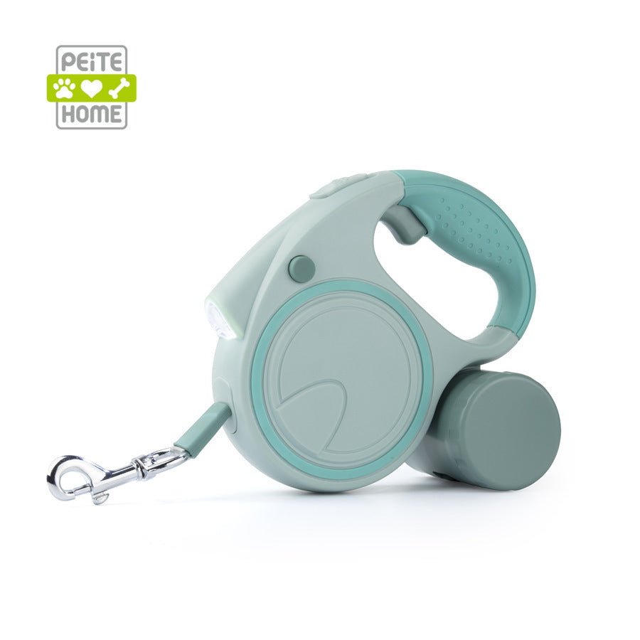 Automatic Retractable Dog Leash with LED Lights
