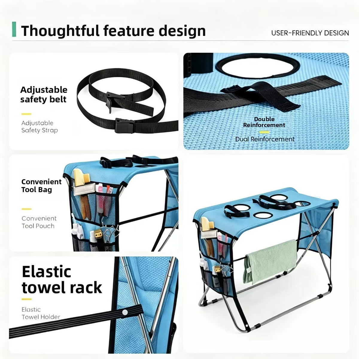 Elevated Pet Grooming Bathing Bed