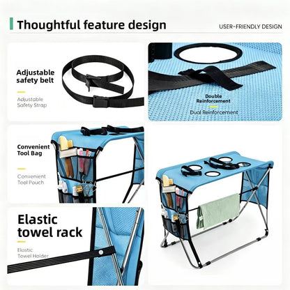Elevated Pet Grooming Bathing Bed