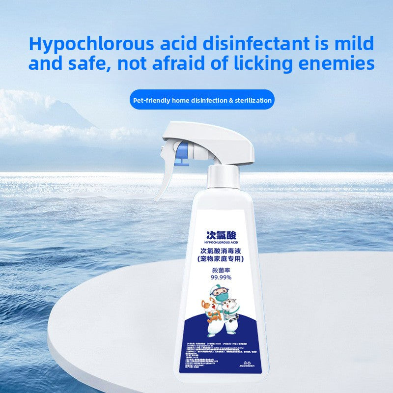 Hypochlorous Acid Pet Disinfectant Spray
