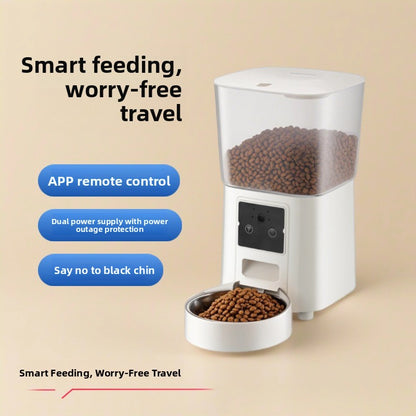 Automatic Pet Feeder with Video Monitoring