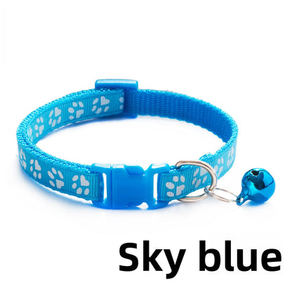 Collar cat bell guard