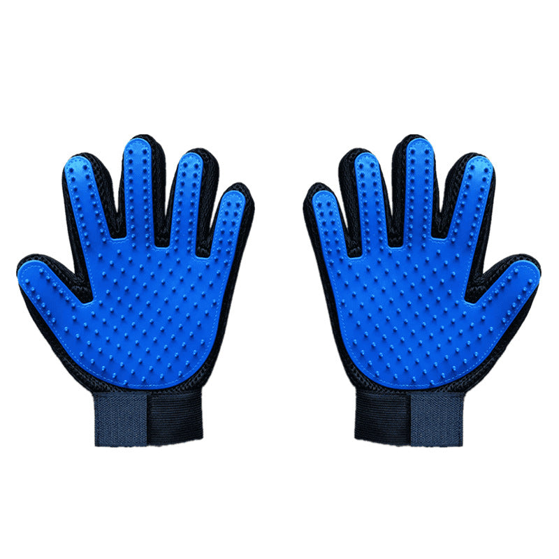 Pet Hair Removal Grooming Bath Gloves