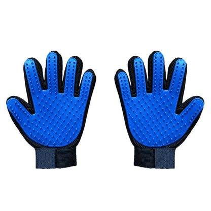 Pet Hair Removal Grooming Bath Gloves