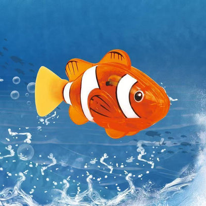 Interactive LED Swimming Fish Toy