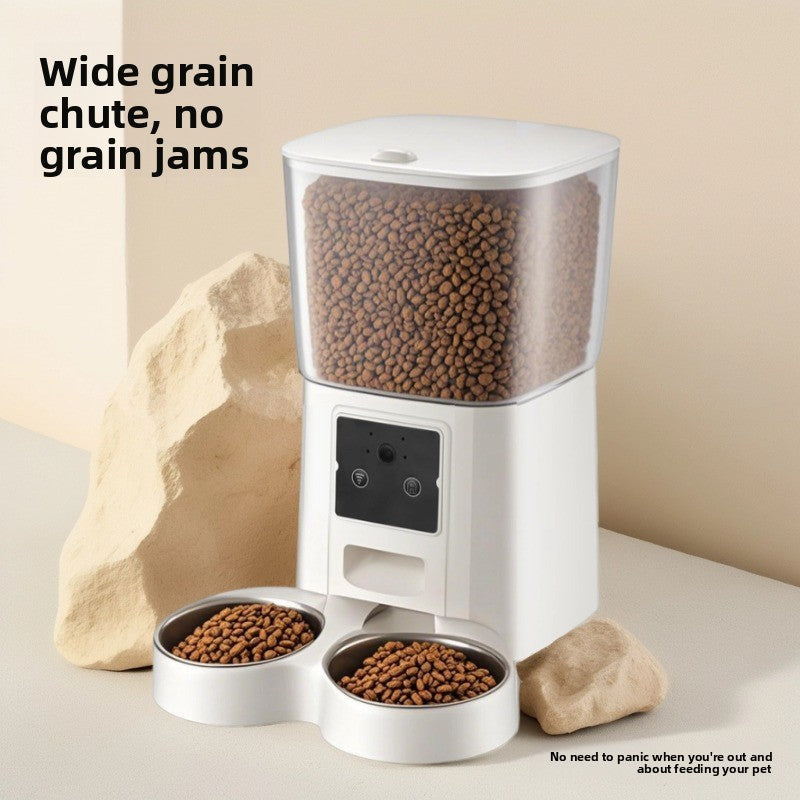 Automatic Pet Feeder with Video Monitoring
