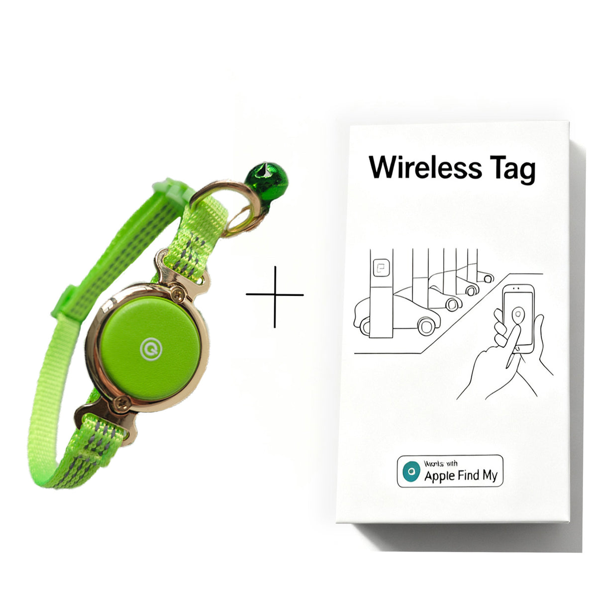 GPS Pet Tracking Collar with Airtag Compatibility