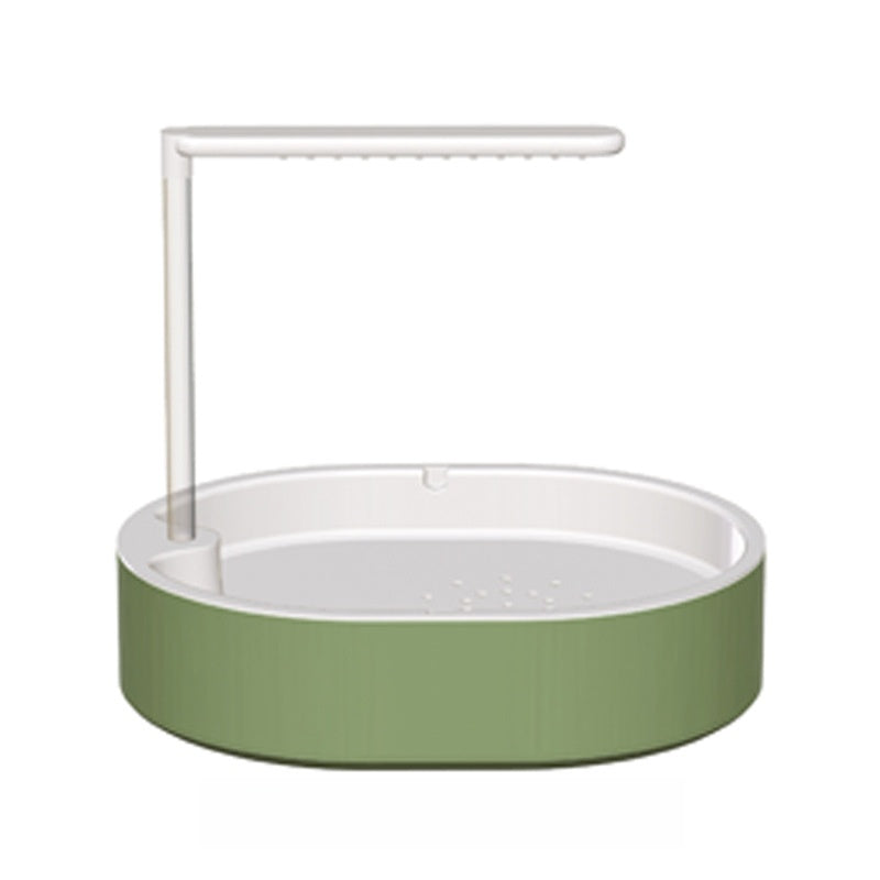 Plastic Bird Bath with Water Circulation System