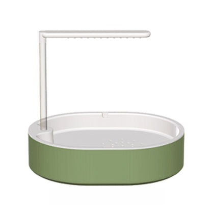 Plastic Bird Bath with Water Circulation System
