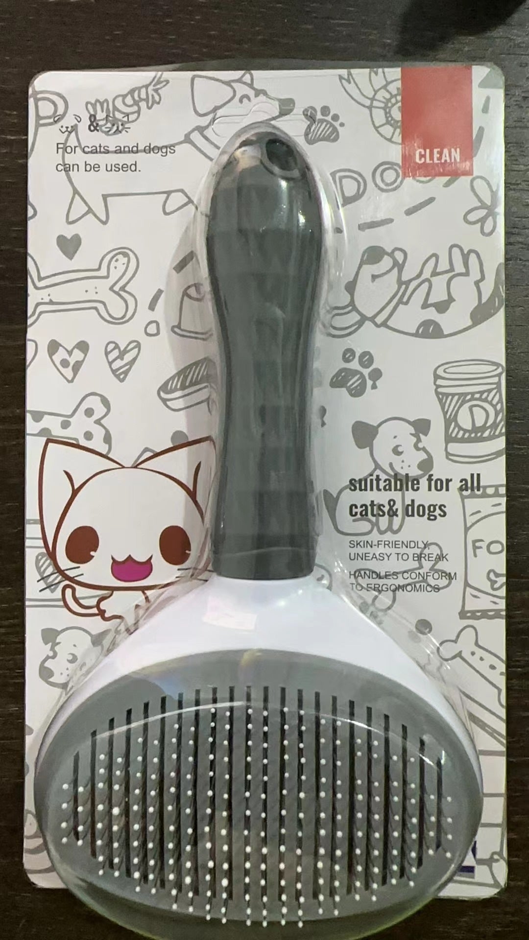 Cat comb to float hair comb brush dog hair roll cat artifact
