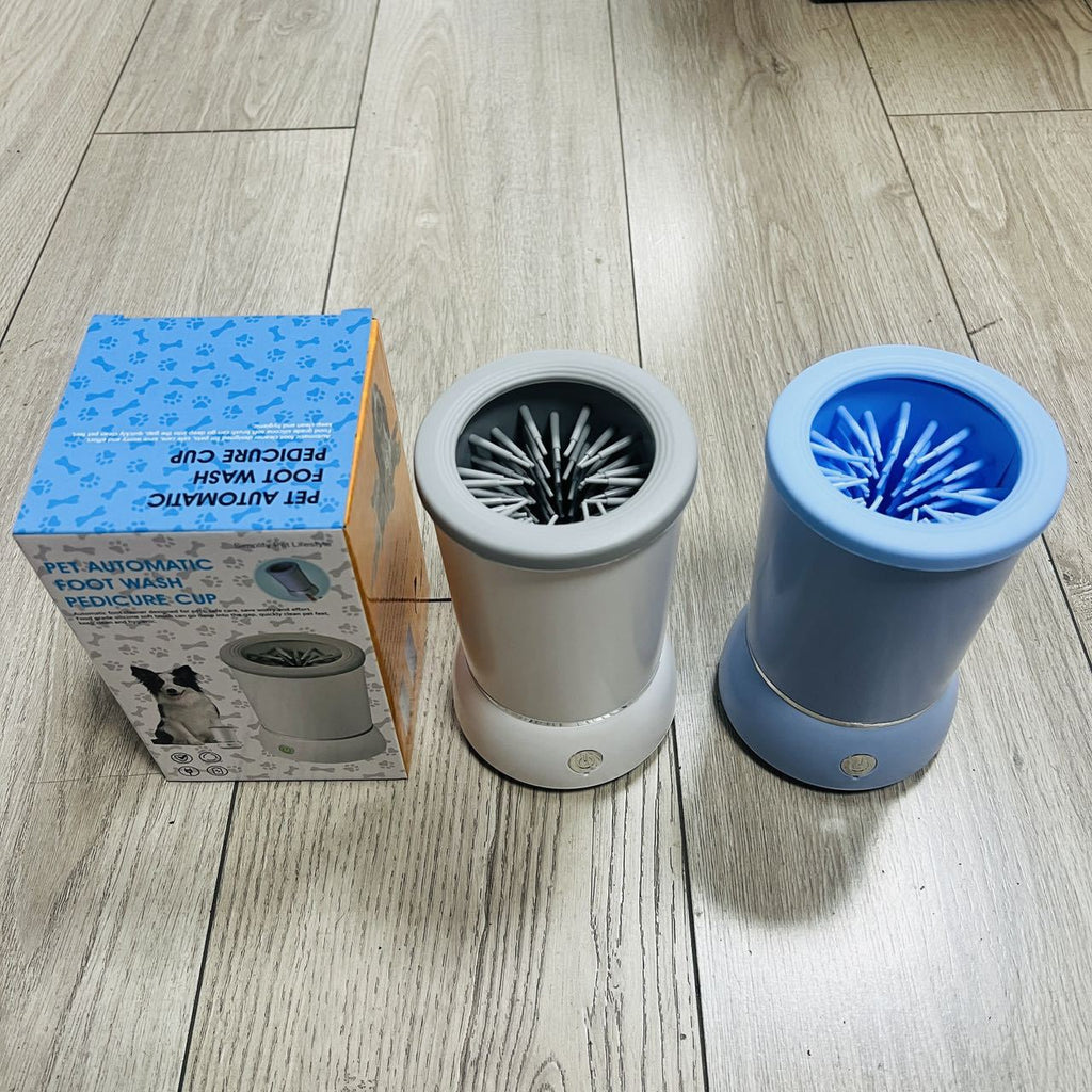 Electric Pet Paw Washer for Dogs and Cats