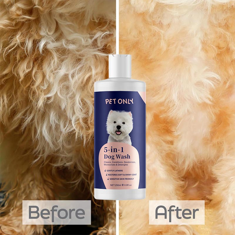 Dog shampoo and conditioner