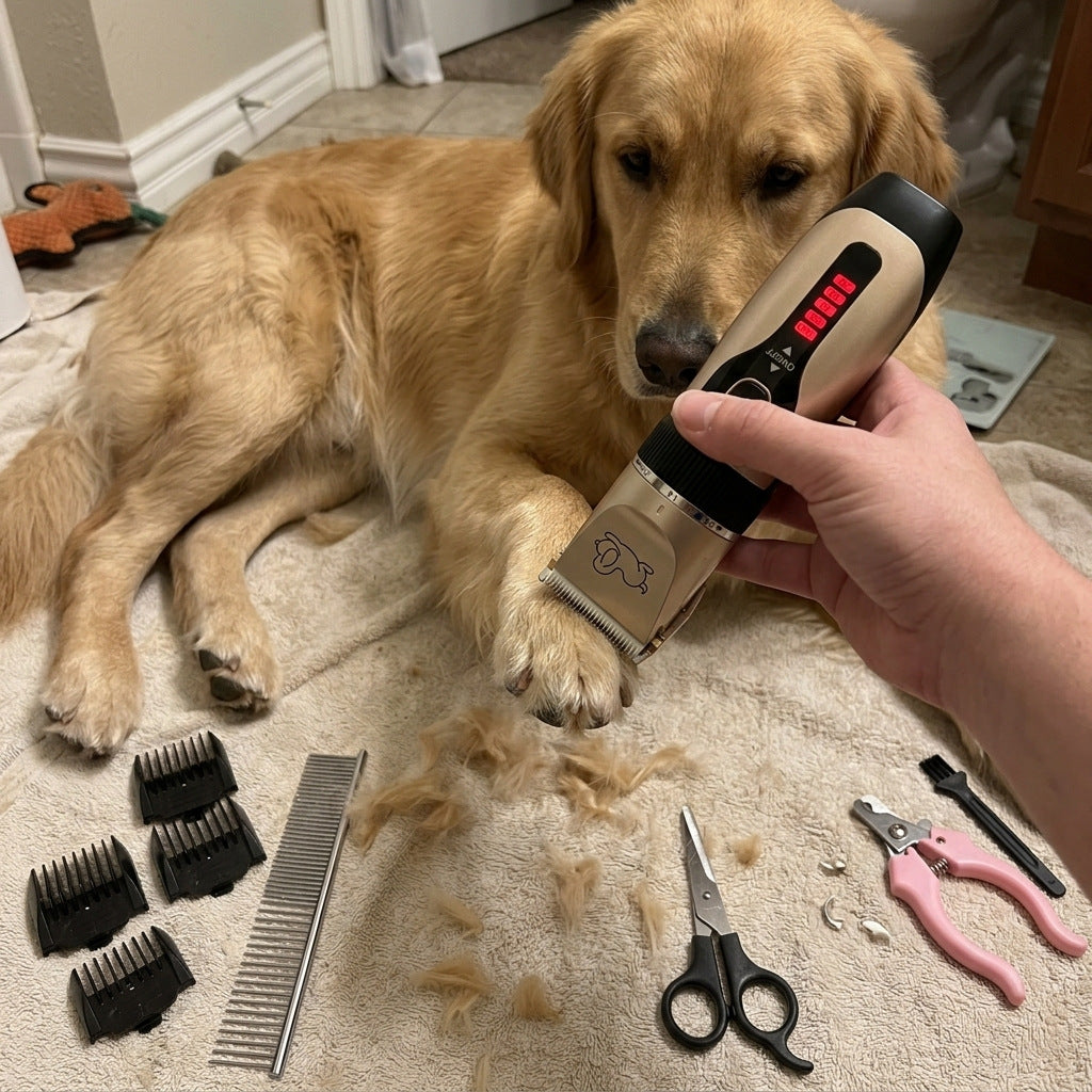 Electric Pet Grooming Clipper