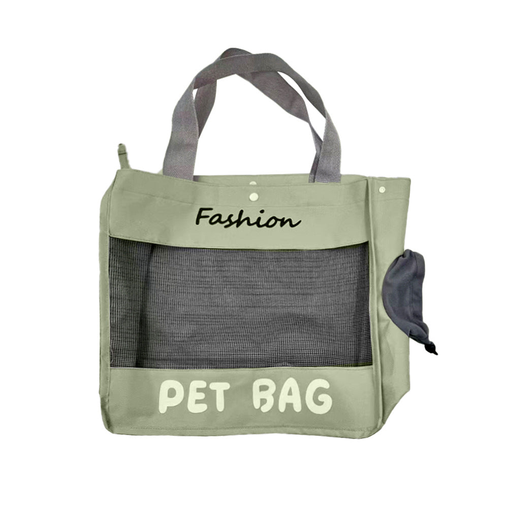 Portable Pet Carrier Bag with Breathable Mesh