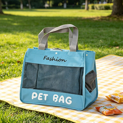 Portable Pet Carrier Bag with Breathable Mesh