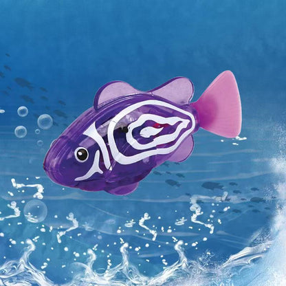 Interactive LED Swimming Fish Toy