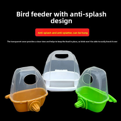 Hangable Splash-Proof Bird Feeder
