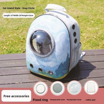 Space Capsule Pet Backpack Carrier