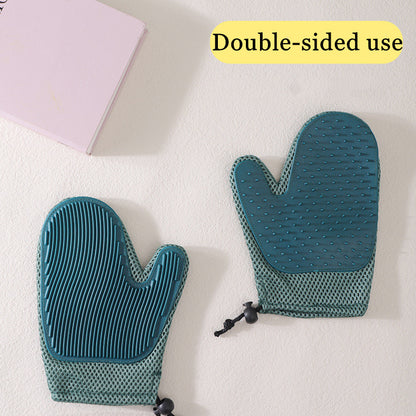 Pet Pampering Silicone Gloves
