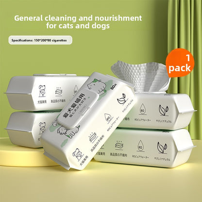 Pet Cleaning Disposable Gloves and Wipes