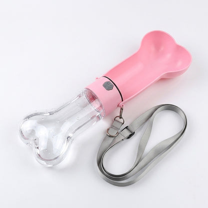 Flip-top folding water bottle