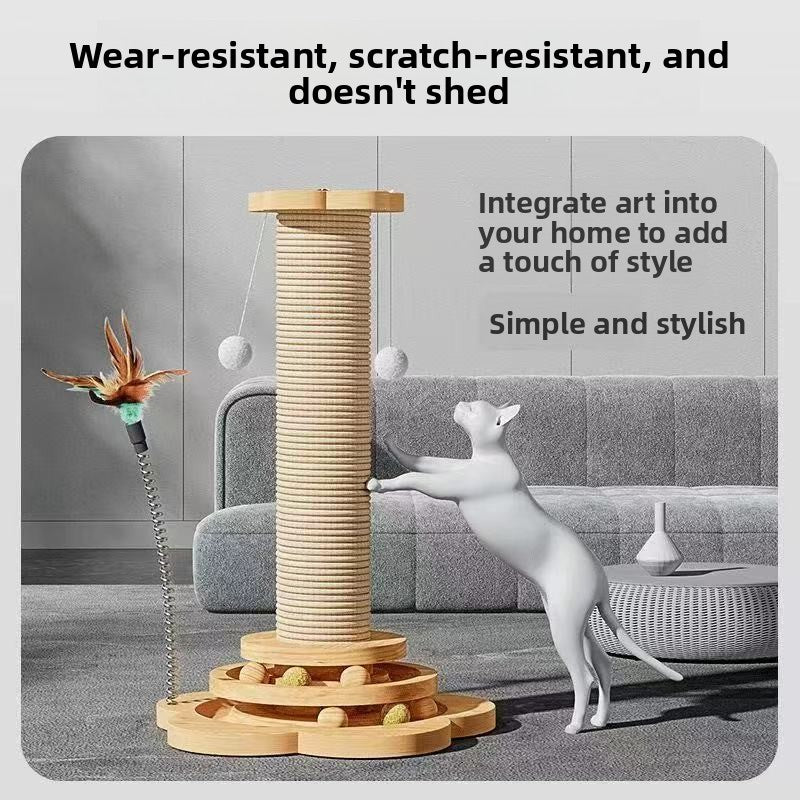 Self-soothing and durable cat toy