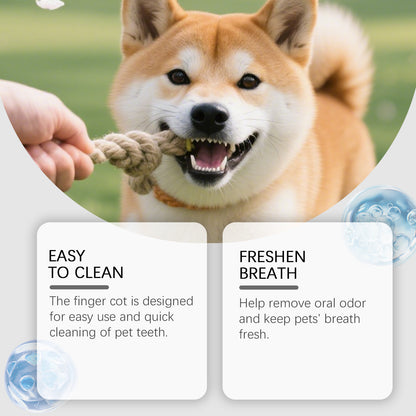 Pet Cat and Dog Cleaning Tooth Powder Gently Cleans Pet Teeth