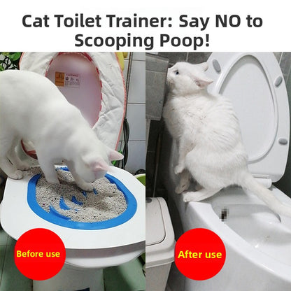 Cat Toilet Training Pad for Litter Tray Transition
