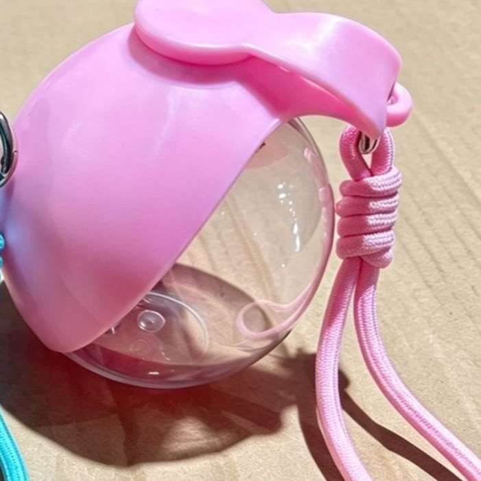 Portable Pet Water Bottle Outdoor Hanging Drinking Cup