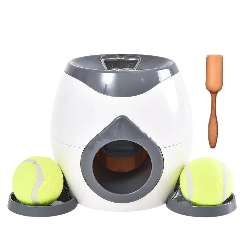 Interactive Pet Tennis Ball Treat Dispenser Toy