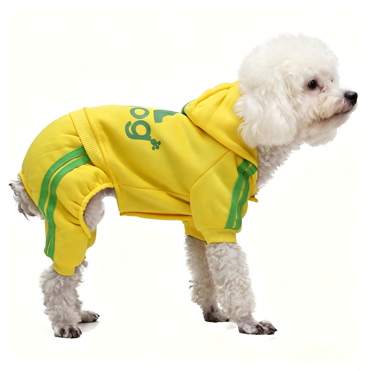 Buttoned Four-Legged Hoodie for Cats and Dogs