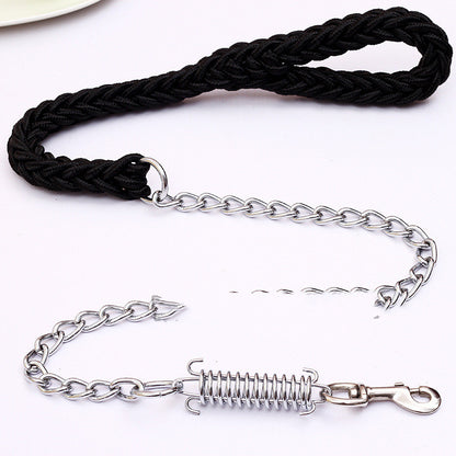 Chic Hand-Woven Dog Leash