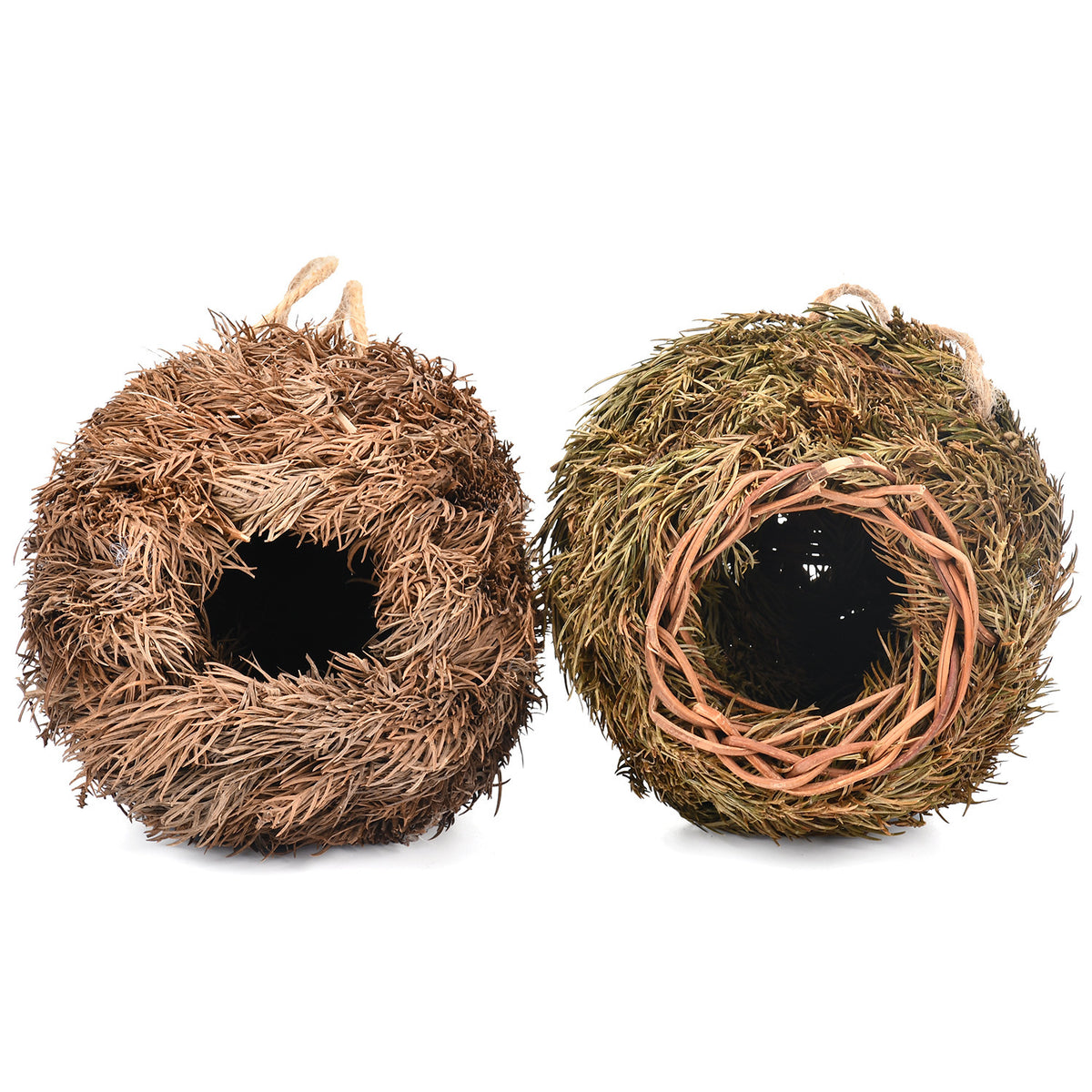 Hand-Woven Ecological Bird House