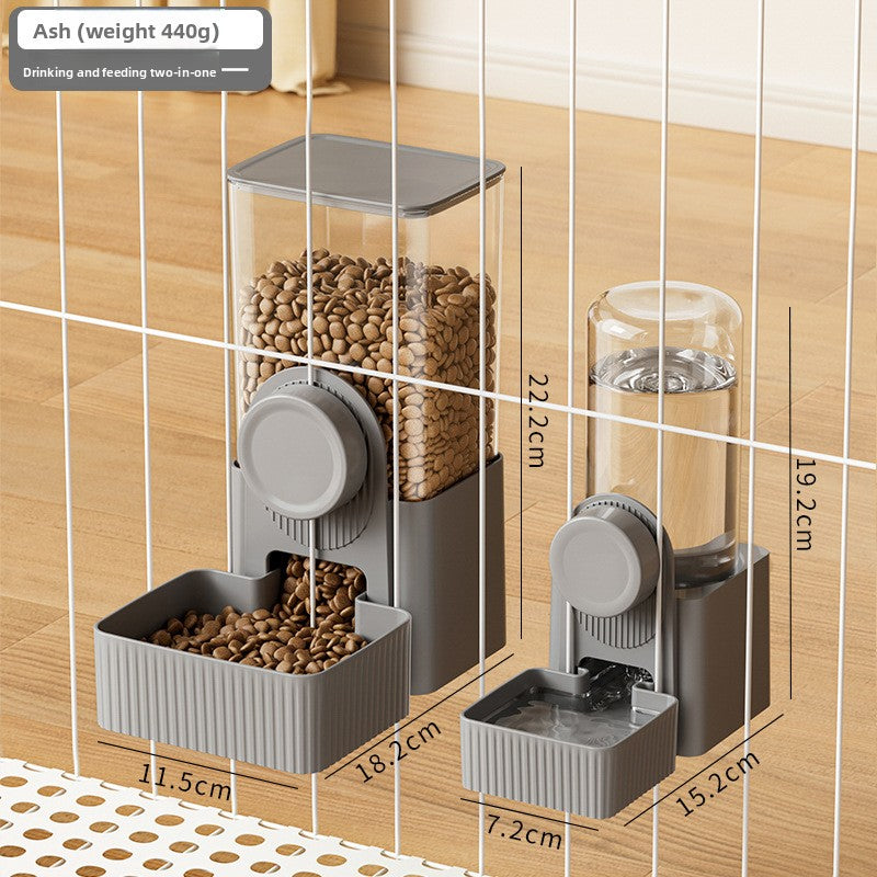 Automatic Pet Food and Water Dispenser