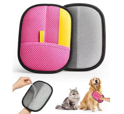 Pet Hair Removal Gloves with Static Control