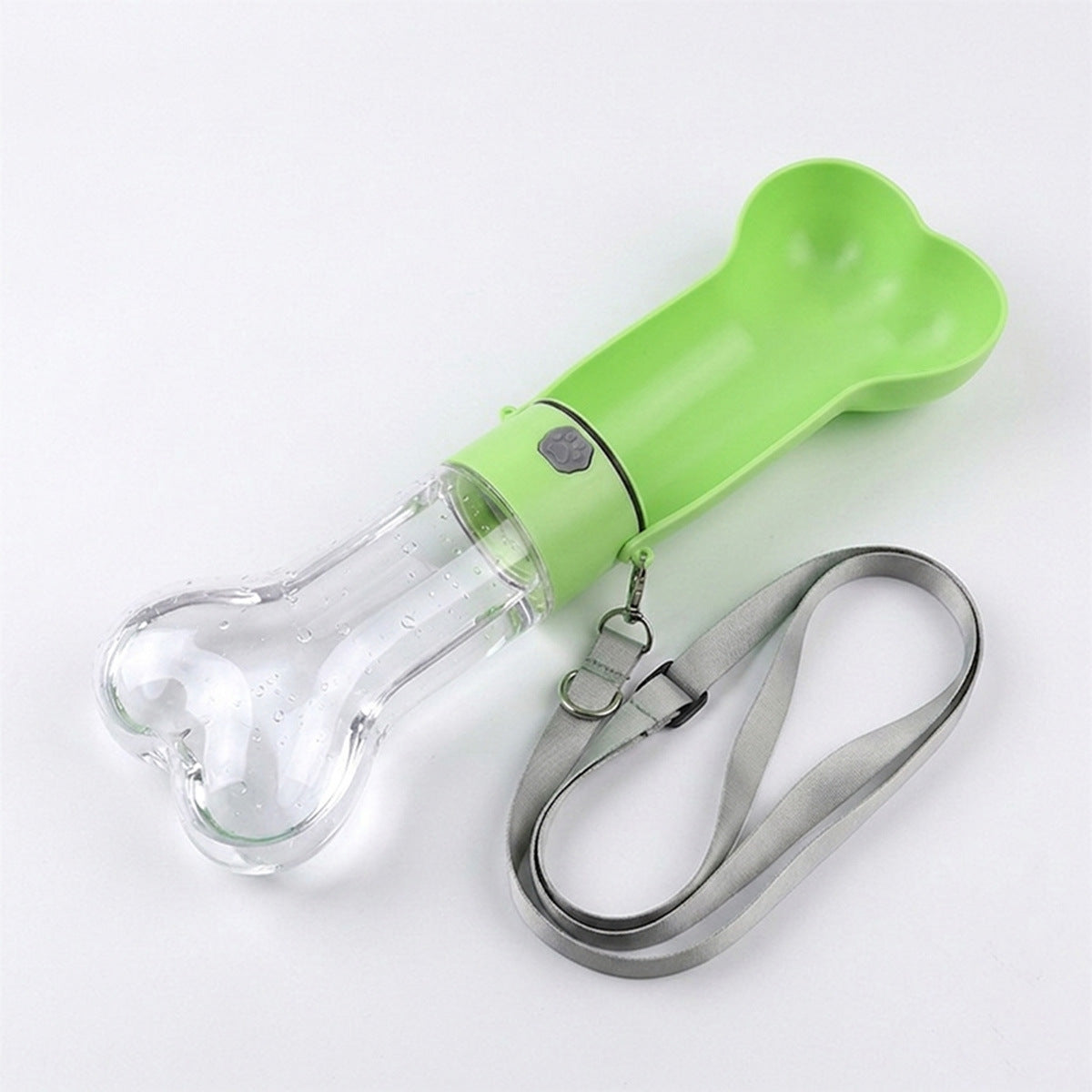 Flip-top folding water bottle