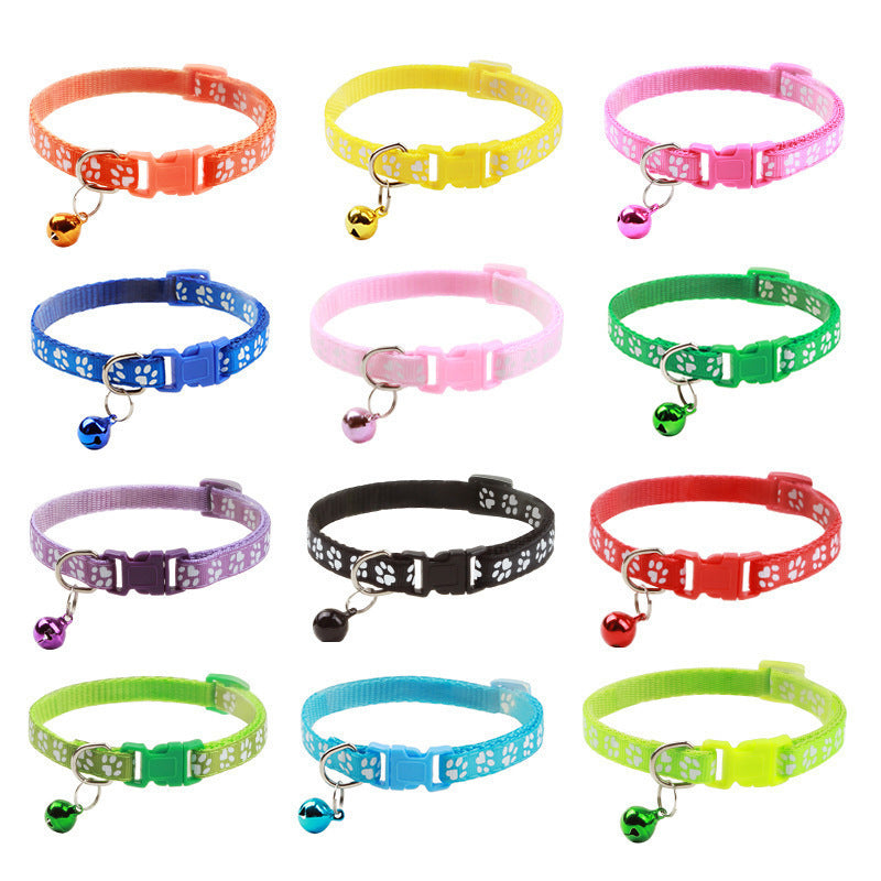 Collar cat bell guard