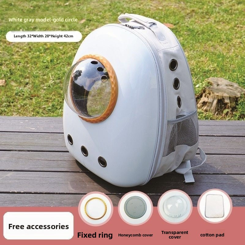 Space Capsule Pet Backpack Carrier