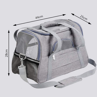 Pet travel handbag for cats