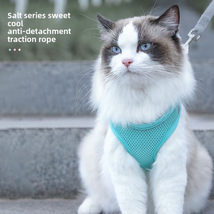 Adjustable Reflective Cat Harness Leash