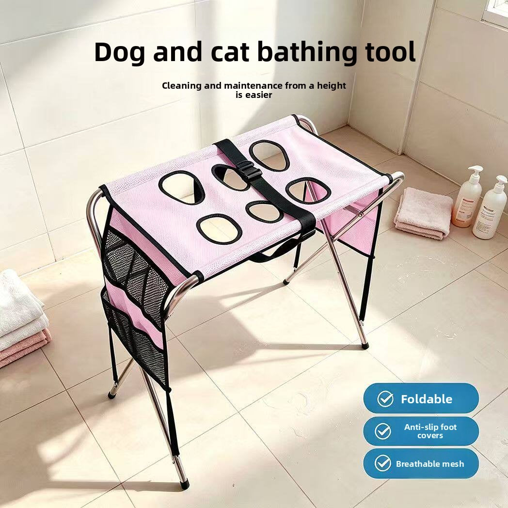 Foldable Pet Grooming Table for Cats and Dogs