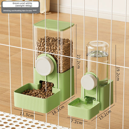 Automatic Pet Food and Water Dispenser
