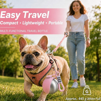 Foldable Portable Pet Water Dispenser