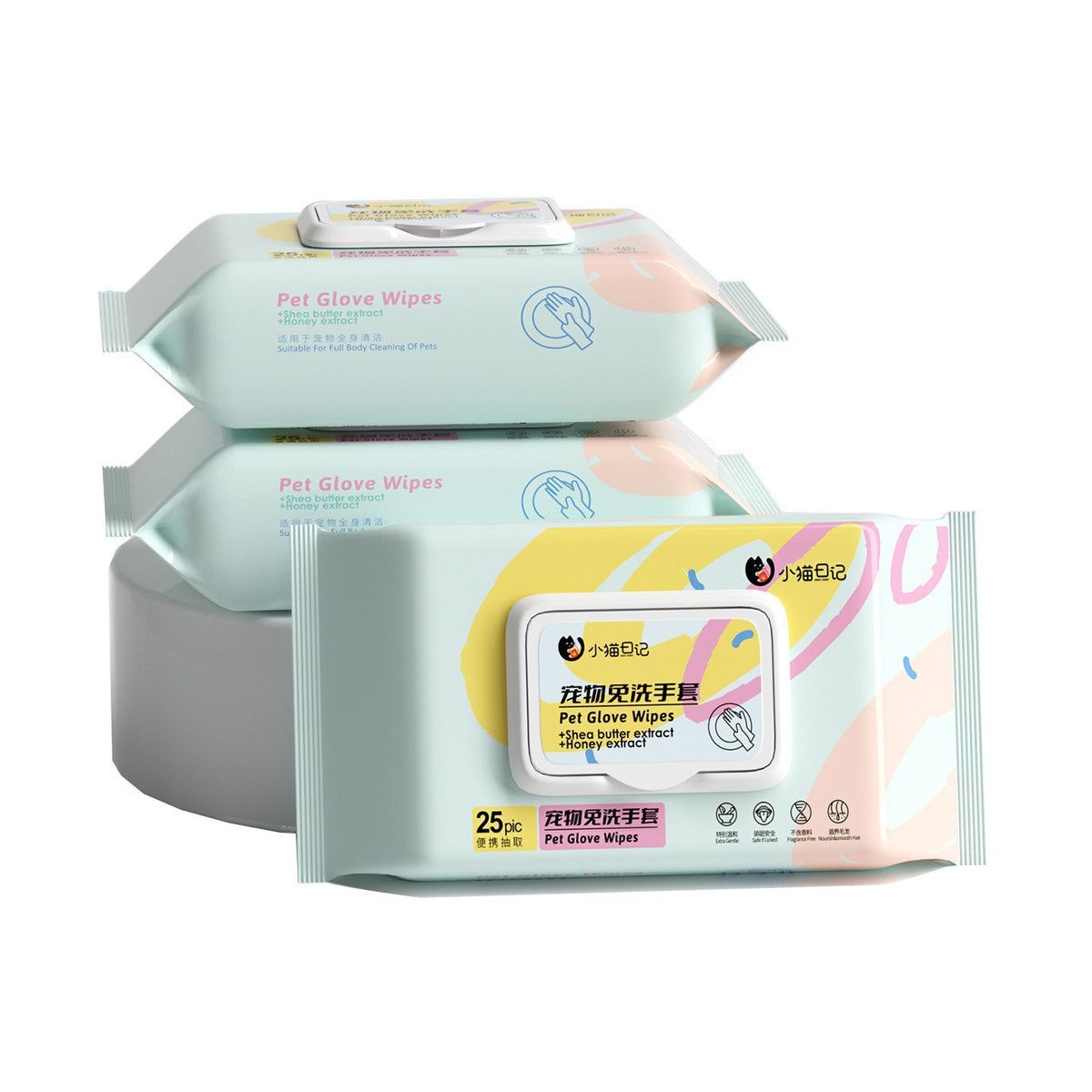 Pet Cleaning Disposable Gloves and Wipes