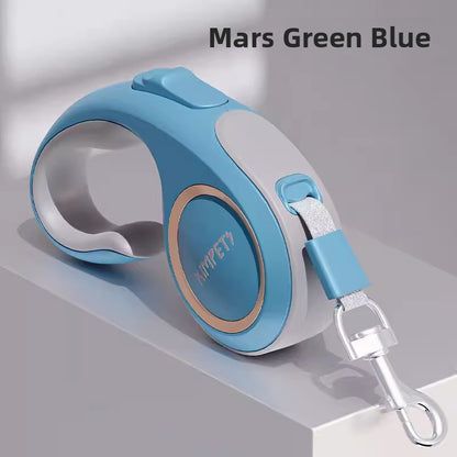 LED Illuminated Retractable Dog Leash